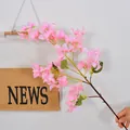 Realistic pink artificial bougainvillea branch for wedding and home decoration - Bougainvillea-87 flower pink