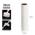 24cm large sticky lint roller refill 30 sheets per roll for pet hair and clothes - 24cm Replacement Paper 30 Sheets