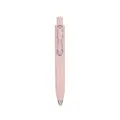 Pink mini retractable gel pen with chubby body and metal clip for smooth writing - Single Gel Pen / 0.5mm / Light Purple