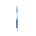 Retractable blue erasable gel pen with 0.7mm tip, smooth writing for office and school - Light Blue