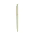 Minimalist sage green retractable gel pen featuring an elegant rose gold metal clip - Single Pen (Metal Black Ink) / 0.5mm / Mint Green