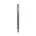 Penna stilo professionale in metallo grigio per ufficio e schermi tattili dei cellulari - 0.5mm / Grigio