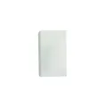 Professional plain white rectangular eraser for custom logo printing and school stationery gifts - Plain White Style (XP05) / White
