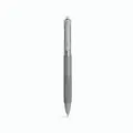 Retractable Morandi grey gel pen with ergonomic grip and quick-dry black ink refill - Gray Barrel Black Ink / Standard Core 0.5mm