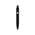 Portable black mini pocket retractable gel pen featuring Good Luck decorative text design - 0.5mm Bullet Tip / Black (XH-k66)