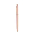 Elegant Morandi pink retractable gel pen with 0.5mm bullet tip and rose gold clip - Sakura Pink