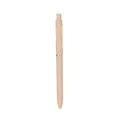 Eleganter Morandi pfirsichrosa druckbarer 0,5mm Gelstift mit roségoldenem Metallclip - Mandeltee