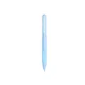 Light blue retractable Morandi color gel pen with black ink and ST needle tip. - Blue Barrel Black Ink / Standard Core 0.5mm