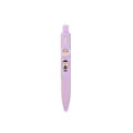 Mini penna gel viola portatile e retrattile con design di simpatica mascotte - Viola Chiaro (Dio della Fortuna) / Punta a Sfera 0.5mm Inchiostro Nero