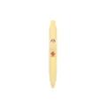 Mini penna gel a scatto gialla portatile con un simpatico personaggio capibara - Giallo Oca (Capybara) / Punta a Sfera 0.5mm Inchiostro Nero