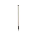 Premium high-capacity black ink metal neutral pen refill replacement for office stationery - Spring Core / 0.5mm / Black