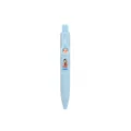 Penna gel retrattile azzurra portatile con un motivo di design culturale creativo - Celeste (Bodhisattva) / Punta a Sfera 0.5mm Inchiostro Nero