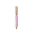 Elegant pink metal business gel pen featuring polished gold trim and clip for office. - 0.5mm / Rose Gold Barrel With Gold Clip