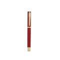 Elegant red metal business rollerball pen with gold accents variant for professional use - 0.5mm / Red Barrel Gold Clip