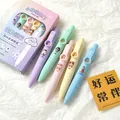 Set di 5 mini penne gel tascabili color pastello con graziosi personaggi animati - Serie degli Immortali / 5 Pezzi/Pack