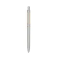 Minimalist grey Morandi retractable gel pen with elegant rose gold metal clip - 5 Pcs Set / Premium Grey