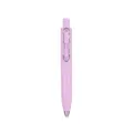 Minimalist lavender purple gel pen with a unique U-shaped metal clip on white background. - Single Gel Pen / 0.5mm / Light Purple