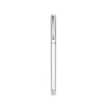 Professional silver metal rollerball pen with clip for business office stationery use - Silver-tone Pendant / Silver