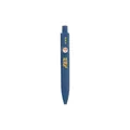 Penna gel blu portatile con scritte cinesi creative portafortuna e inchiostro rapido - Blu Inchiostro (Buona Fortuna) / Punta a Sfera 0.5mm Inchiostro Nero