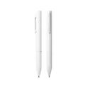 Professional white rotary metal gel pen for high-end business signing and corporate gifts - 1.0mm Bullet Head / White
