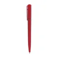 Professional red twist ballpoint pen for custom promotional branding events and hotel use - 1.0mm Bullet Tip / Red