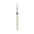 Minimalistischer schnelltrocknender Tintenroller mit Nadelspitze in Off-White - 0.5mm / Mattes Cremegrün