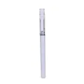 Stylo roller à encre liquide blanche 0,5 mm avec un capuchon transparent élégant - 0.5mm / Corps Violet (Encre Noire)