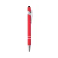 Bolígrafo retráctil de metal rojo con punta de lápiz para modernas pantallas táctiles - 1.0mm / Rojo