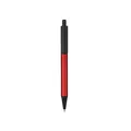 Professional red metallic retractable gel pen with black clip for business office use - Charming Red Style / 0.5mm Pen Point
