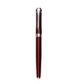 Penna roller in metallo bordeaux di alta gamma con finiture cromate per ufficio. - Punta della penna da 0,5 mm / Borgogna