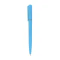 Blue matte finish twist-action ballpoint pen for promotional events and office use - 1.0mm Bullet Tip / Light Blue
