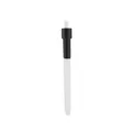 Stylo à bille rétractable professionnel minimaliste noir et blanc pour le bureau - Clip Noir (530二维码)