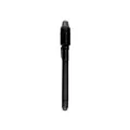 Black plastic UV fluorescent magic pen with integrated LED light for secret messages - Black