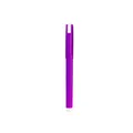 Professioneller lila Gel-Signierstift mit weißem Clip für den Büro- und Hotelgebrauch - 0.5mm / Lila