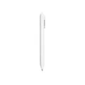 Penna a gel bianca minimalista a scatto per una scrittura molto fluida in ufficio o scuola - Punta a Molla ad Alta Capacità 0.5mm / Fusto Bianco (Inchiostro Nero)