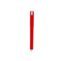 Professioneller roter Gelschreiber mit silbernem Clip für Büro- und Geschäftseinsatz - 0.5mm / Rot