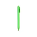 Penna gel a scatto verde brillante con inchiostro fluido per ufficio e cartoleria scolastica - Fusto Verde (Inchiostro Nero)