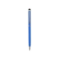 Professioneller blauer 2-in-1 Metall-Kugelschreiber mit Stylus-Spitze für Touchscreens - Hellblau