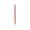 Professioneller rosa Metall-Kugelschreiber mit integrierter Stylus-Spitze für Geschenke - Rosa