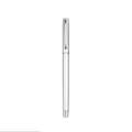 Elegant silver metal business signature pen for office use - Hollow-out Style (1902-Silver Clip) / Silver