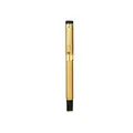 Elegant gold textured metal rollerball pen with black accents for professional office use - 0.5mm / Gold Rod