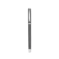 Elegant professional dark grey metal rollerball pen for business and office use. - Business Style (1902) / 0.5mm / Gray Barrel Silver Clip