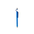 Multifunctional blue business gel pen with stylus tip and integrated phone stand holder - 0.5mm / Painted Blue