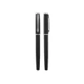 Luxury minimalist black metal signature pen with a sleek silver clip for office - Silver Clip Style (2208) / 0.5mm / Black