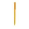 Customizable yellow plastic ballpoint pen variant for corporate promotional gift events - Yellow Ballpoint Pen