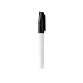 Professionele whiteboard marker met hoge capaciteit, zwarte dop en uitwisbare inkt voor kantoor - Zwart