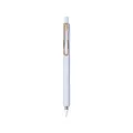 Lavender retractable gel pen with rose gold clip and soft comfortable grip - 0.5 Black Ink / Blue