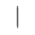 Minimalistischer dunkelgrauer Gelschreiber mit mattem Finish und schlankem Clip - Dunkelblauer Schaft Schwarze Tinte