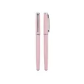 Elegant luxury pink metal gel pen with silver clip for business and office signature - Silver Clip Style (2208) / 0.5mm / Pink
