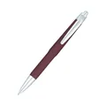 Professional maroon retractable ballpoint pen with sleek silver accents for office - Ballpoint Pen 1.0mm / Burgundy